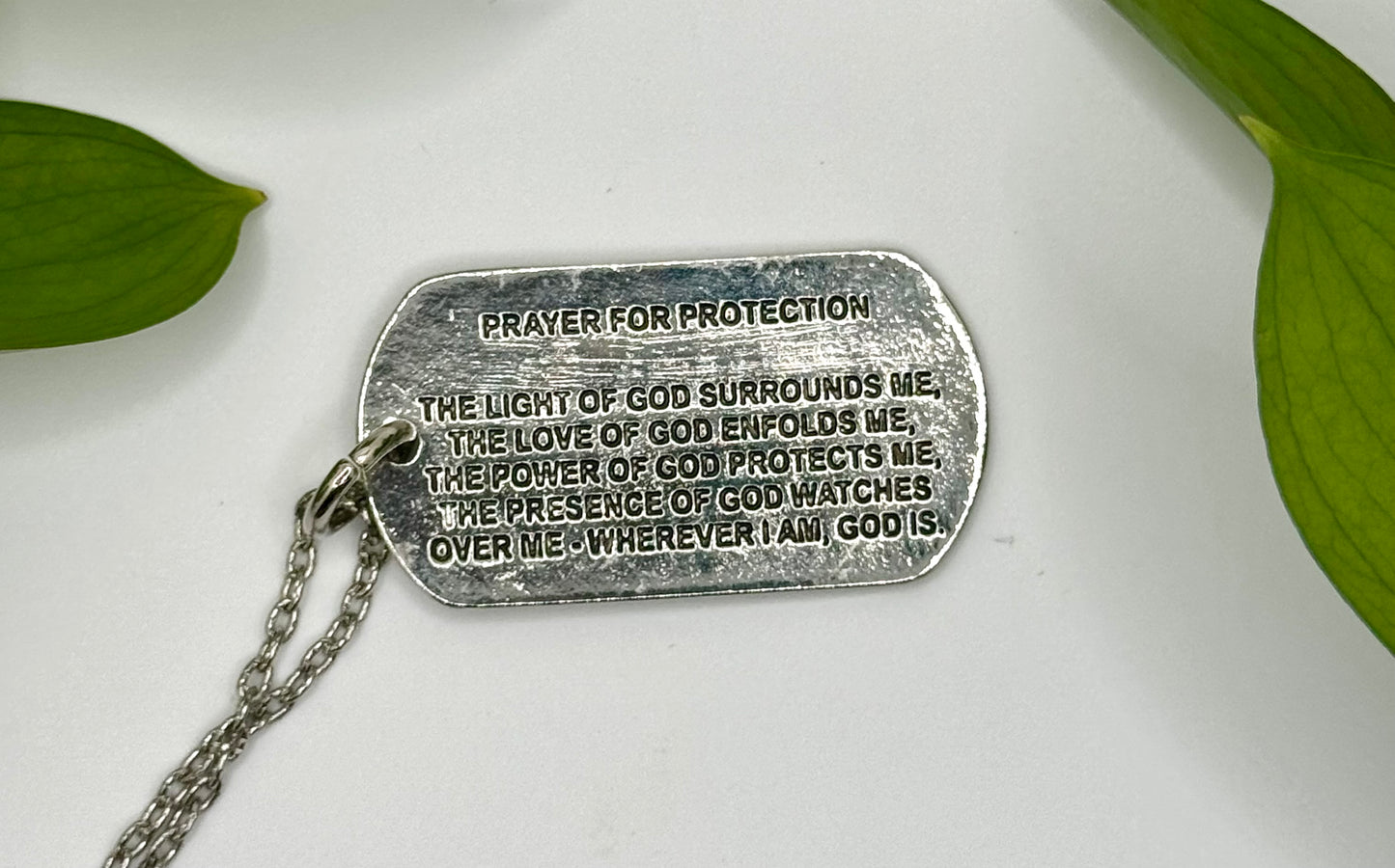 Blessed Dog Tag Necklace