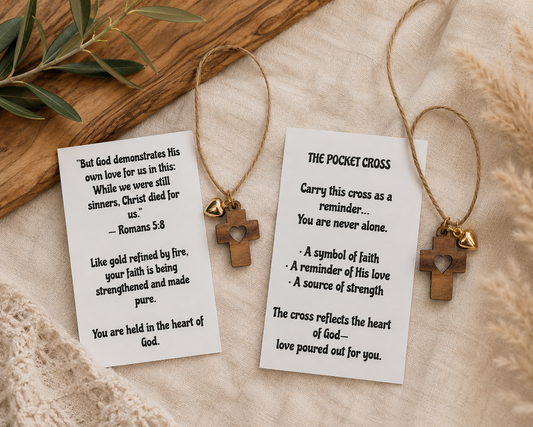 Pocket Cross & Heart