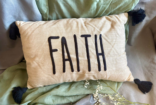 Faith pillow