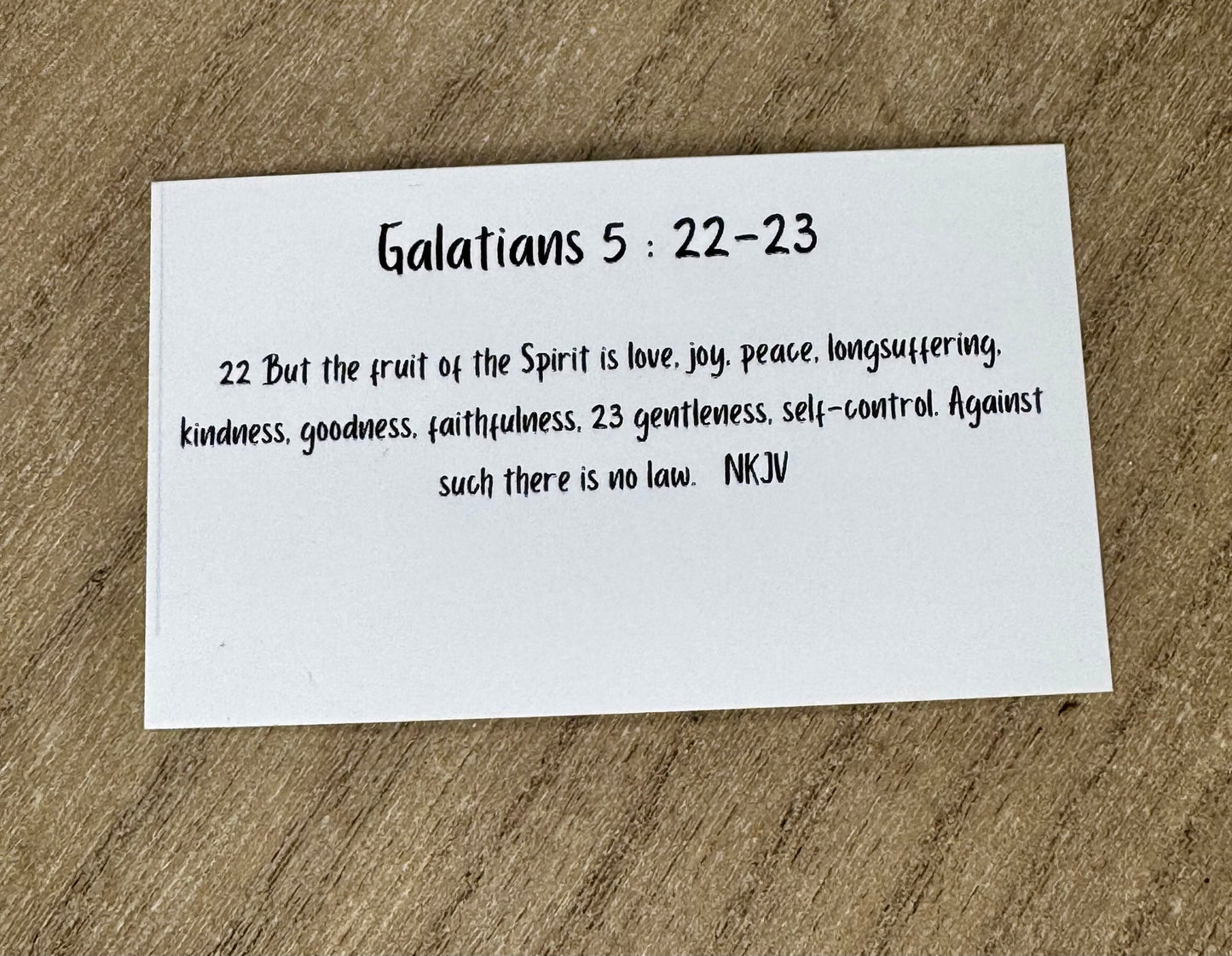 Fruit of the Spirit Nat. Stone