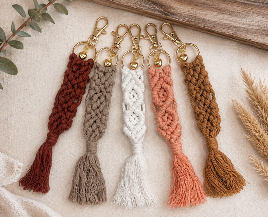 M & W Cross Keychain