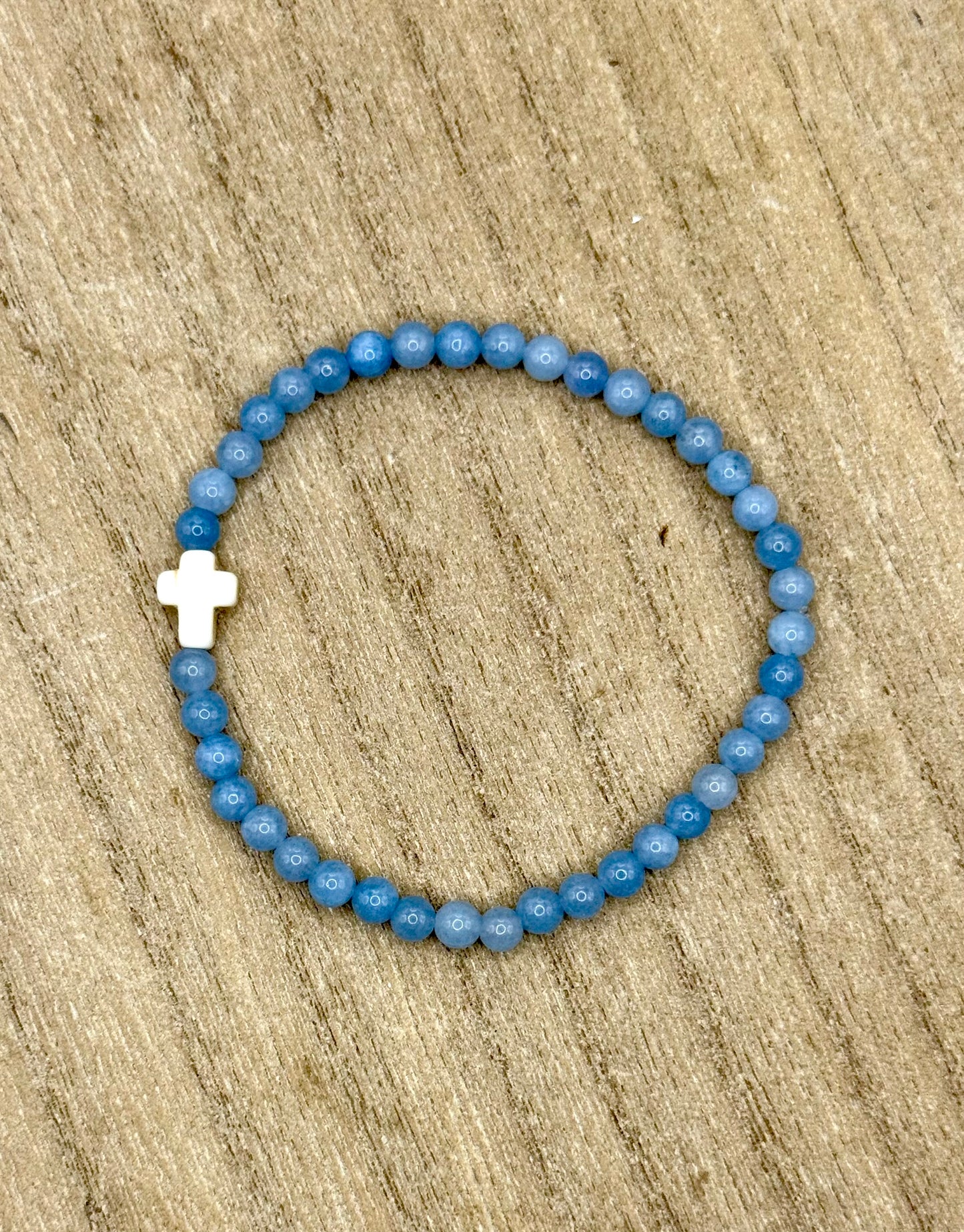 Natural Stone Cross bracelets